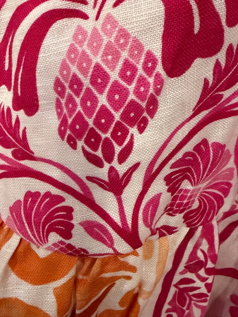 BNWT FARM Rio Pink and Orange Floral Maxi Dress - Picture 7 of 10